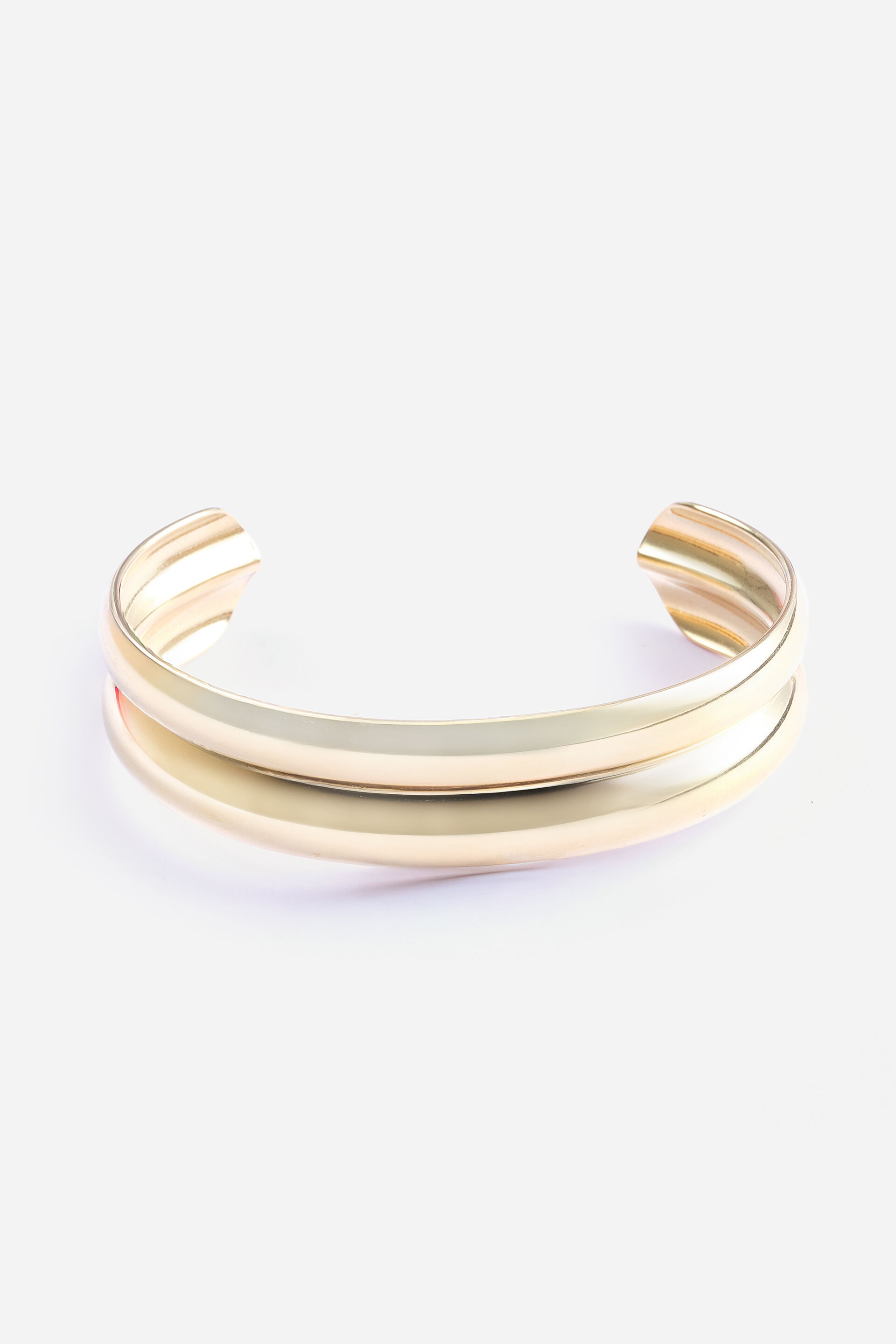 Chunky Golden Cuff, , image 1
